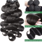 12A BODYWAVE UNPROCESSED RAW VIRGIN HUMAN HAIR BUNDLES.